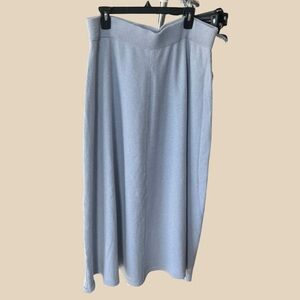 Worthington - Light Blue Knit Maxi Skirt- XL